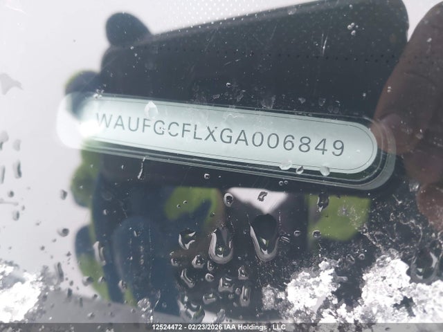 WAUFGCFLXGA006849 Audi S4