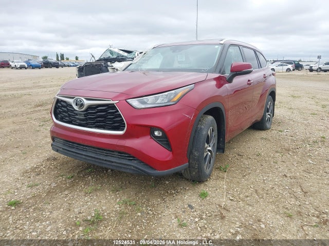 Toyota Highlander Xle 2020 5TDGZRBH5LS522541 Image 2