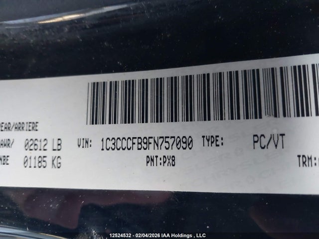 1C3CCCFB9FN757090 Chrysler 200 LX