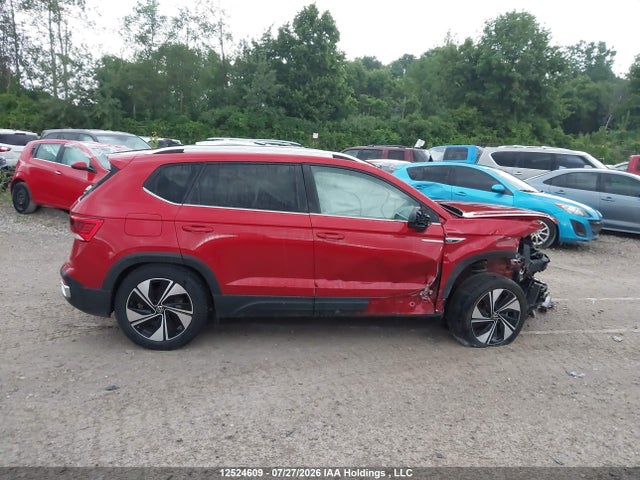 12524609 :رقم المزاد ، 3VVUX7B28RM025566 vin ، 2024 Volkswagen Taos Comfortline مزاد بيع