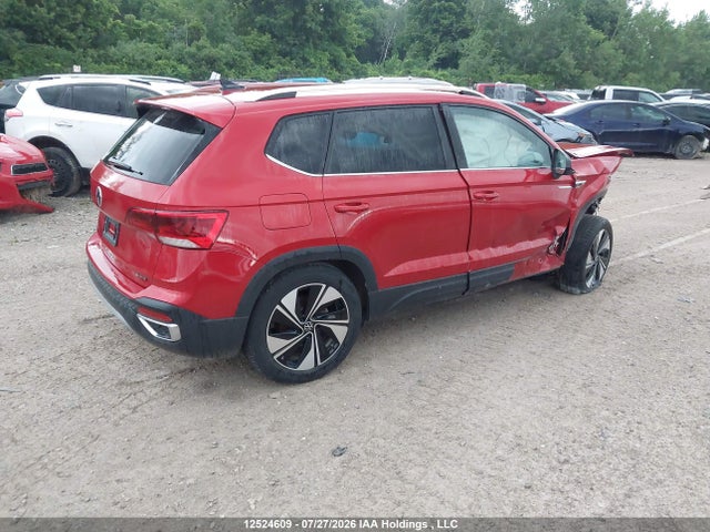 12524609 :رقم المزاد ، 3VVUX7B28RM025566 vin ، 2024 Volkswagen Taos Comfortline مزاد بيع