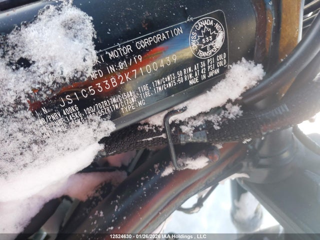 JS1C533B2K7100439 Suzuki Gsx-s750 M/z