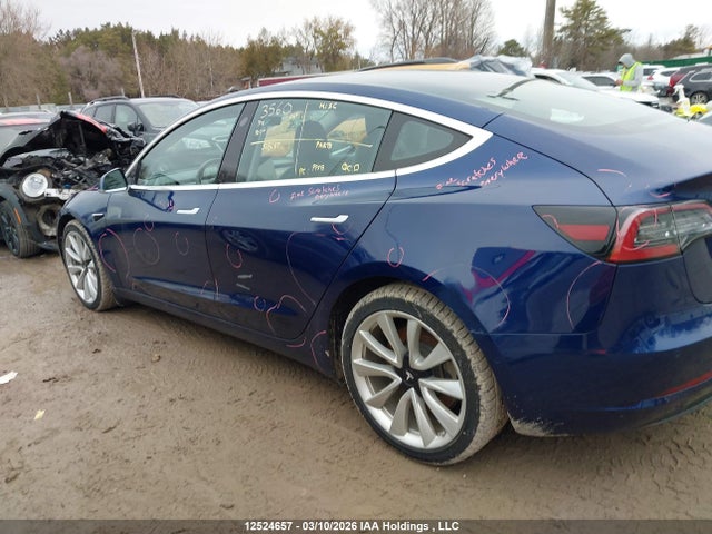 Продаж на аукціоні авто 2018 Tesla Model 3 Long Range/performance, vin: 5YJ3E1EB3JF109537, номер лоту: 12524657