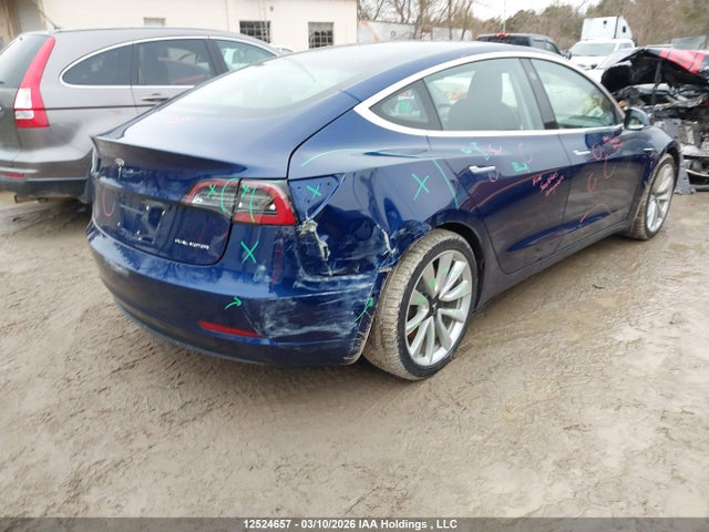 Продаж на аукціоні авто 2018 Tesla Model 3 Long Range/performance, vin: 5YJ3E1EB3JF109537, номер лоту: 12524657