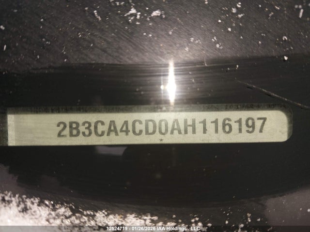 Aukcja sprzedaży 2010 Dodge Charger, vin: 2B3CA4CD0AH116197, numer aukcji: 12524719