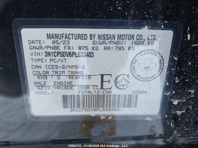 Nissan KICKS SR 2023 3N1CP5DV6PL533403 Image 9