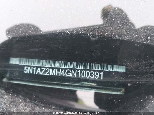 5N1AZ2MH4GN100391 Nissan Murano Platinum/sl/sv