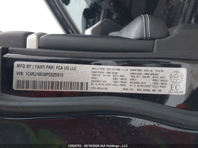 Jeep Grand Cherokee Limited 2023 1C4RJHBG8PC525913 Image 9