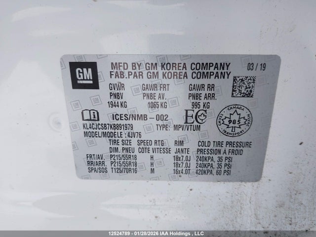 Buick Encore Essence 2019 KL4CJCSB7KB891979 Image 19