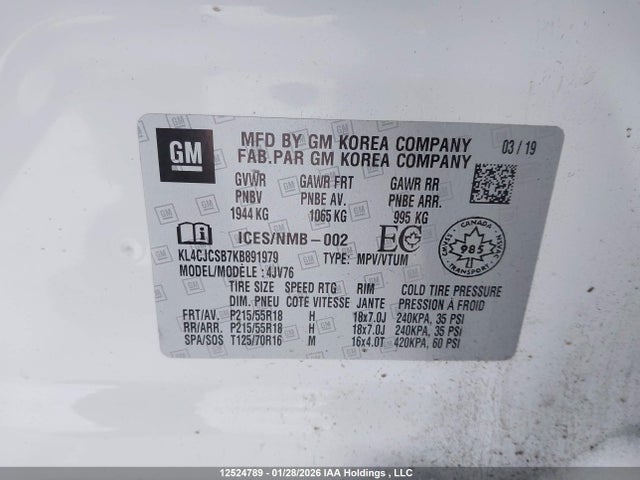 Buick Encore Essence 2019 KL4CJCSB7KB891979 Image 9