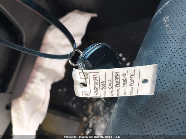 Aukcja sprzedaży 2023 Honda Civic Touring, vin: 2HGFE1F92PH001598, numer aukcji: 12524820
