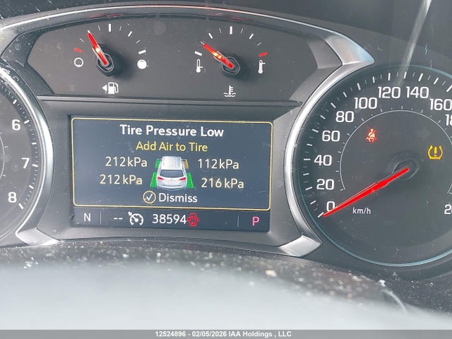 12524896 :رقم المزاد ، 3GNAXXEG8PL173543 vin ، 2023 Chevrolet Equinox Premier مزاد بيع