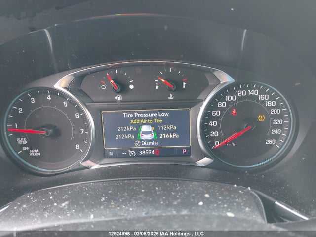 12524896 :رقم المزاد ، 3GNAXXEG8PL173543 vin ، 2023 Chevrolet Equinox Premier مزاد بيع