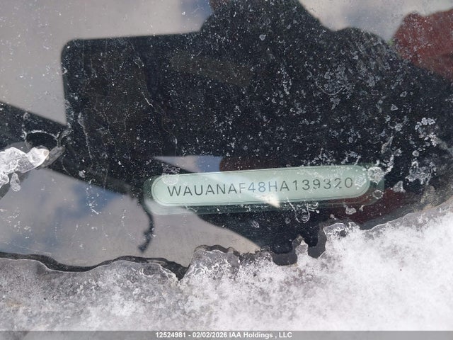 WAUANAF48HA139320 Audi A4 PREMIUM