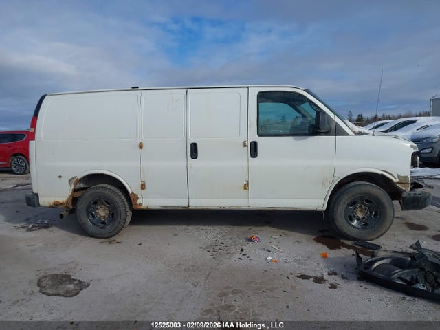 12525003 :رقم المزاد ، 1GCGG25C481170831 vin ، 2008 Chevrolet Express Work Van مزاد بيع