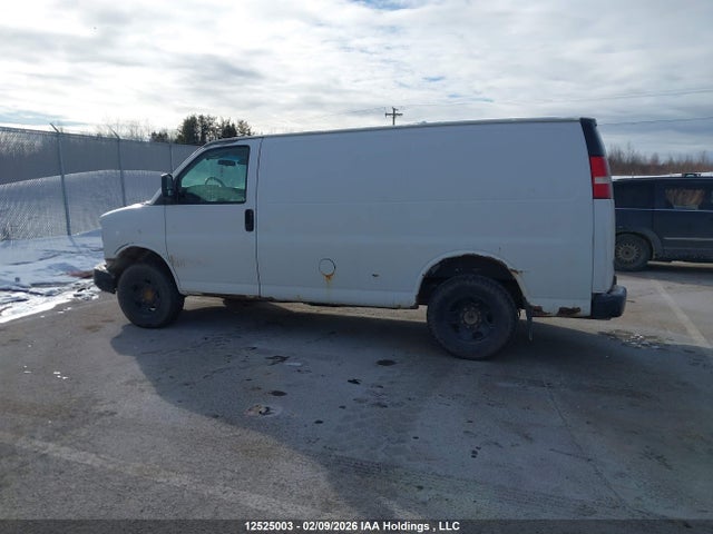 12525003 :رقم المزاد ، 1GCGG25C481170831 vin ، 2008 Chevrolet Express Work Van مزاد بيع