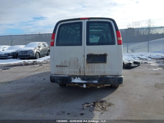 12525003 :رقم المزاد ، 1GCGG25C481170831 vin ، 2008 Chevrolet Express Work Van مزاد بيع