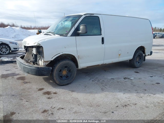 12525003 :رقم المزاد ، 1GCGG25C481170831 vin ، 2008 Chevrolet Express Work Van مزاد بيع