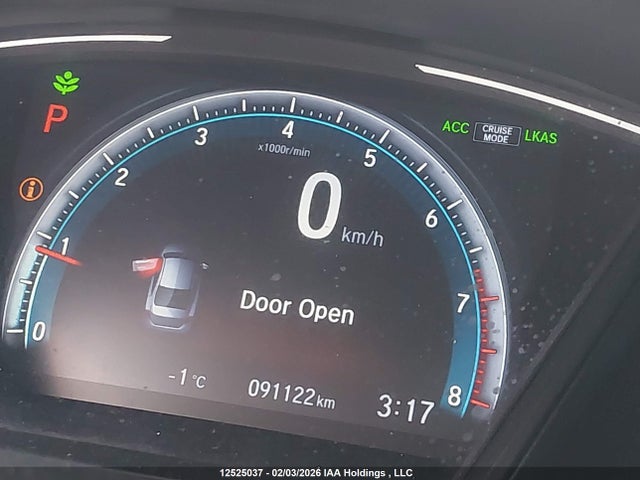 12525037 :رقم المزاد ، 2HGFC2F5XKH001186 vin ، 2019 Honda Civic مزاد بيع