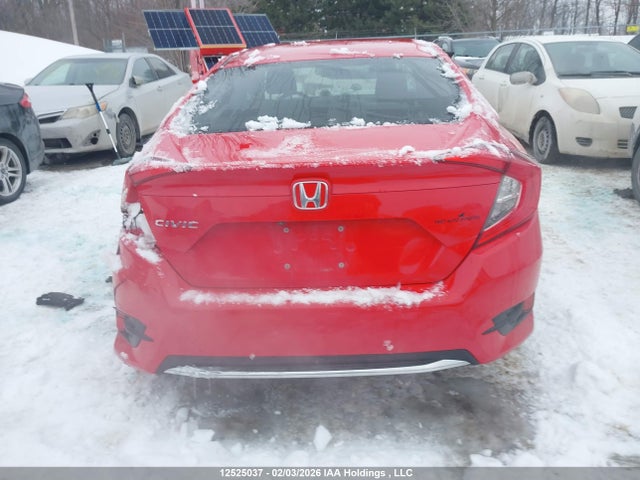 12525037 :رقم المزاد ، 2HGFC2F5XKH001186 vin ، 2019 Honda Civic مزاد بيع