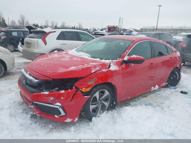 12525037 :رقم المزاد ، 2HGFC2F5XKH001186 vin ، 2019 Honda Civic مزاد بيع