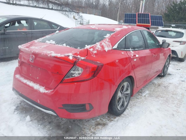 12525037 :رقم المزاد ، 2HGFC2F5XKH001186 vin ، 2019 Honda Civic مزاد بيع