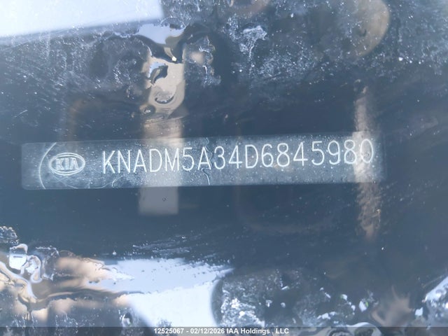 12525067 :رقم المزاد ، KNADM5A34D6845980 vin ، 2013 Kia Rio Lx مزاد بيع
