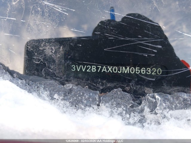 3VV2B7AX0JM056320 Volkswagen Tiguan Comfortline