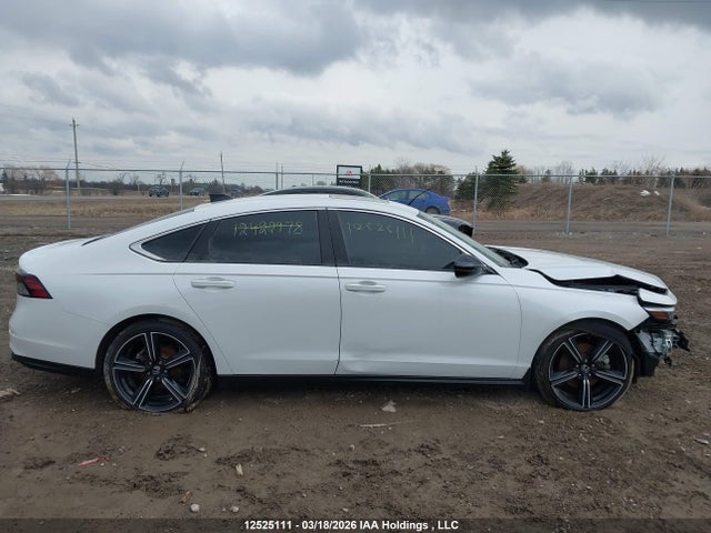 2024 Honda Accord Hybrid Sport მანქანა იყიდება აუქციონზე, vin: 1HGCY2F51RA800108, აუქციონის ნომერი: 12525111