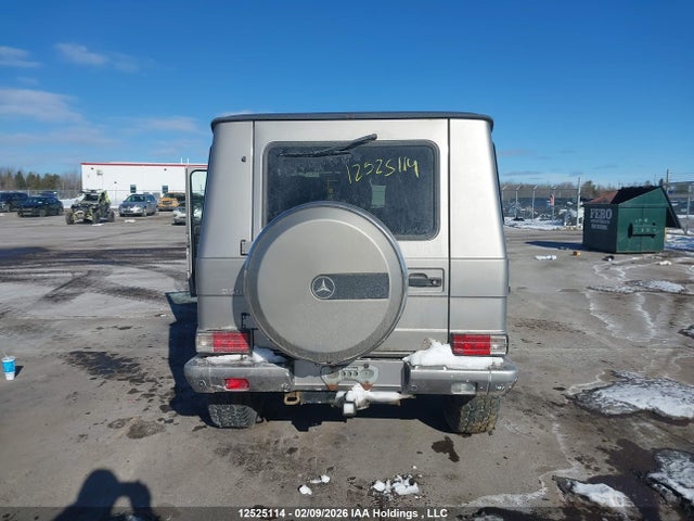 Aukcja sprzedaży 2005 Mercedes-benz G 500 4matic, vin: WDCYR49E25X161408, numer aukcji: 12525114