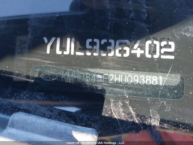 KMHD84LF2HU093881 Hyundai ELANTRA GL