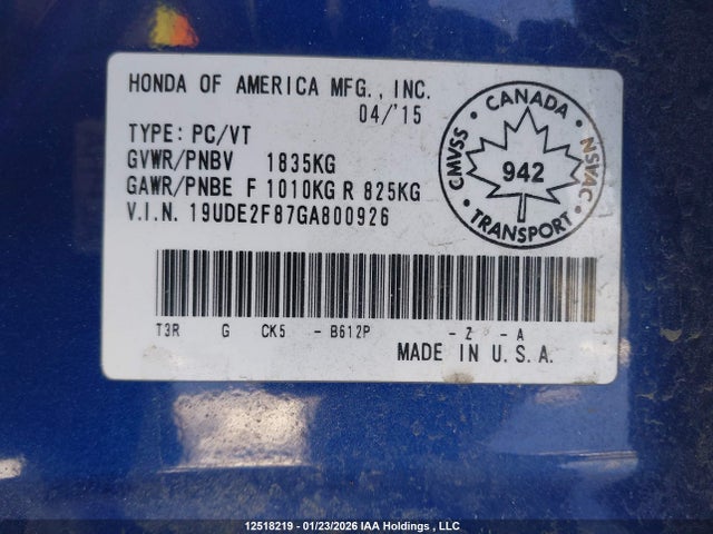 Acura Ilx A-spec 2016 19UDE2F87GA800926 Image 18