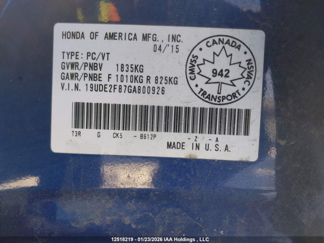Acura Ilx A-spec 2016 19UDE2F87GA800926 Image 9