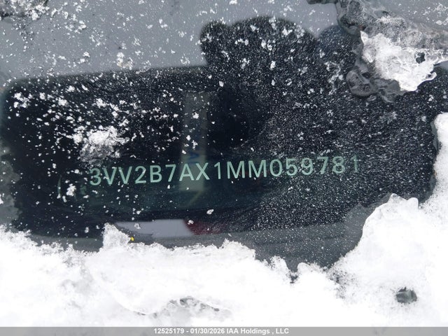 3VV2B7AX1MM059781 Volkswagen Tiguan Se/se R-line Black/sel