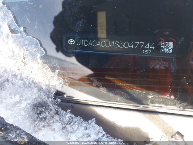 JTDACACU4S3047744 Toyota Prius
