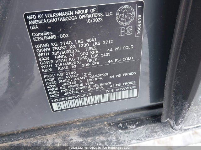 1V2JNPE88PC052870 Volkswagen ID.4 PRO