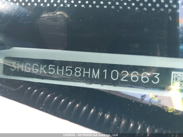 Aukcja sprzedaży 2017 Honda Fit, vin: 3HGGK5H58HM102663, numer aukcji: 12525252
