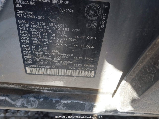 1V29SPE86RC021874 Volkswagen ID.4 PRO S