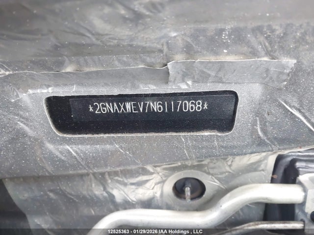 2GNAXWEV7N6117068 Chevrolet EQUINOX RS