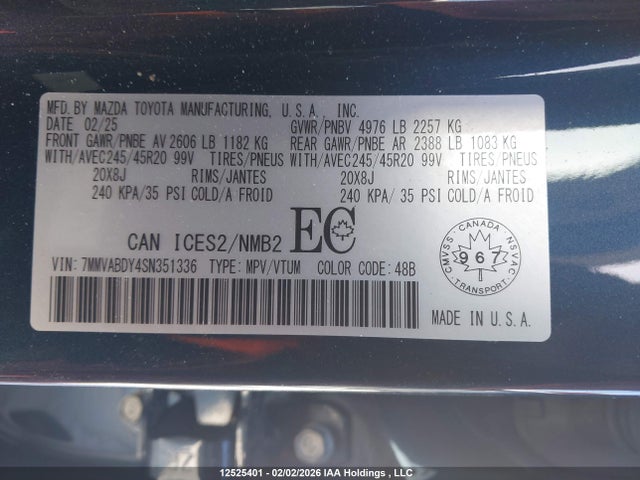 7MMVABDY4SN351336 Mazda Cx-50 Gt W/turbo/meridian Edition