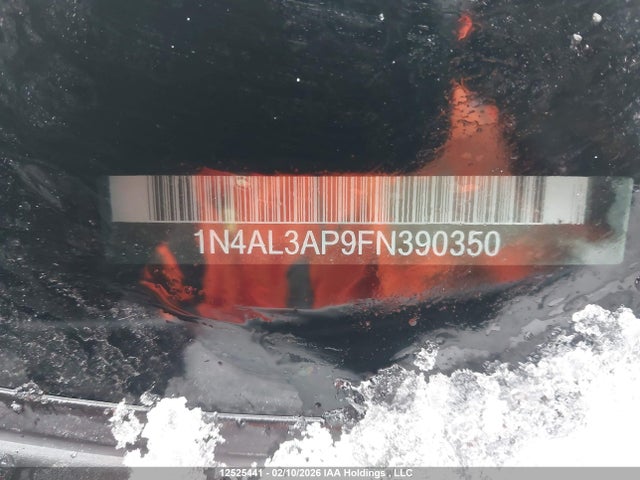 1N4AL3AP9FN390350 Nissan Altima 2.5/2.5 S/2.5 Sl/2.5 Sv