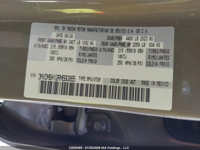 3MVDMBAY2RM690865 Mazda Cx-30 Suna