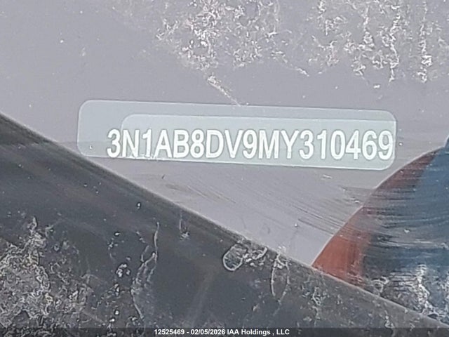 Продажа на аукционе авто 2021 Nissan Sentra Sr, vin: 3N1AB8DV9MY310469, номер лота: 12525469