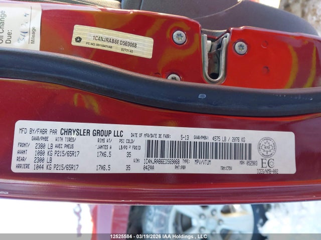 1C4NJRAB6ED569068 Jeep Patriot Sport/north