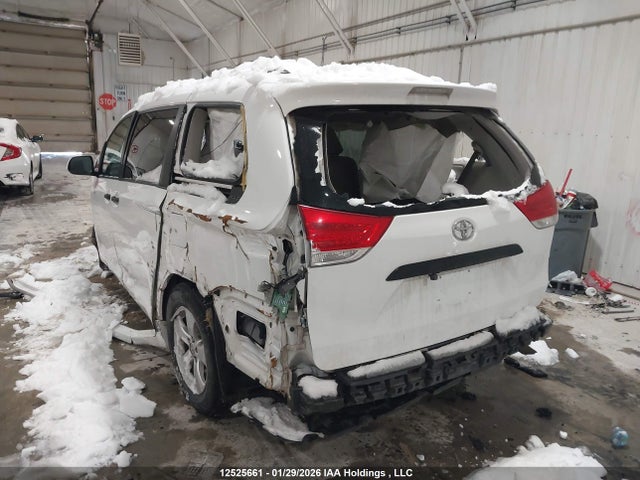 Продаж на аукціоні авто 2013 Toyota Sienna, vin: 5TDZK3DC0DS352747, номер лоту: 12525661