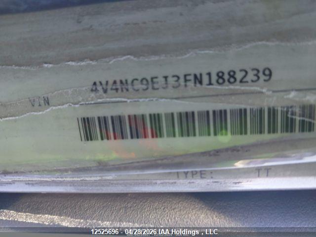Aukcja sprzedaży 2015 Volvo Vn L, vin: 4V4NC9EJ3FN188239, numer aukcji: 12525696