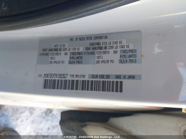JM3KFBCM7N1560527 Mazda Cx-5 Gs/kuro Edition