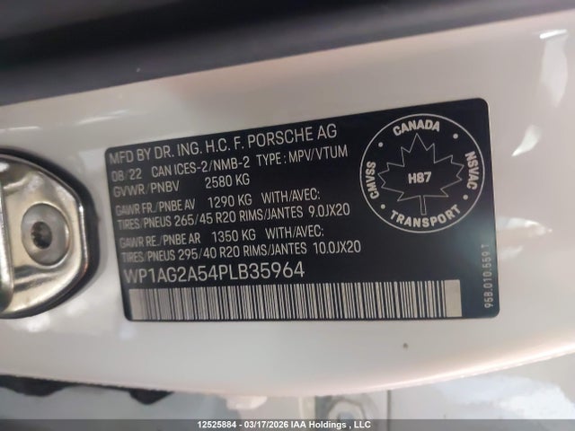 Porsche MACAN S 2023 WP1AG2A54PLB35964 Image 19