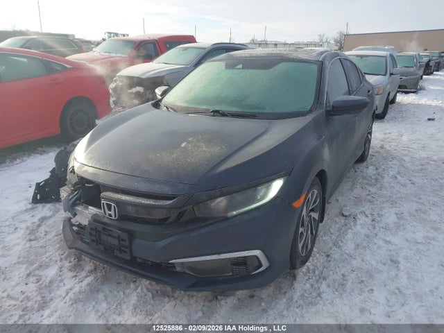 Honda Civic 2019 2HGFC2F76KH025664 Image 2