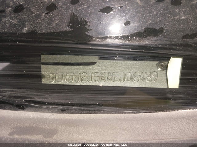 12525898 :رقم المزاد ، 5LMJJ2J5XAEJ06489 vin ، 2010 Lincoln Navigator مزاد بيع